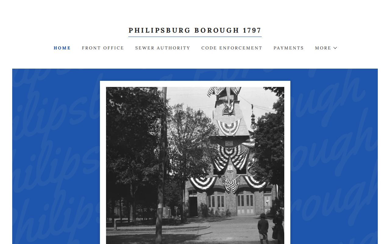 Official Philipsburg Borough homepage